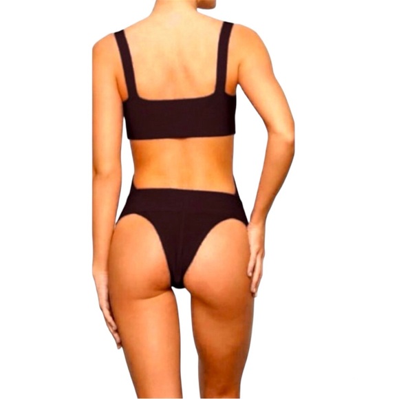 👙 NWT SKIMS Knit Beachwear Bandage Monokini/Bodysuit 👙 - Picture 3 of 9